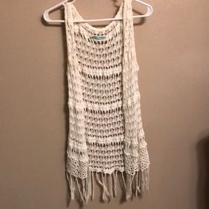 Crochet vest